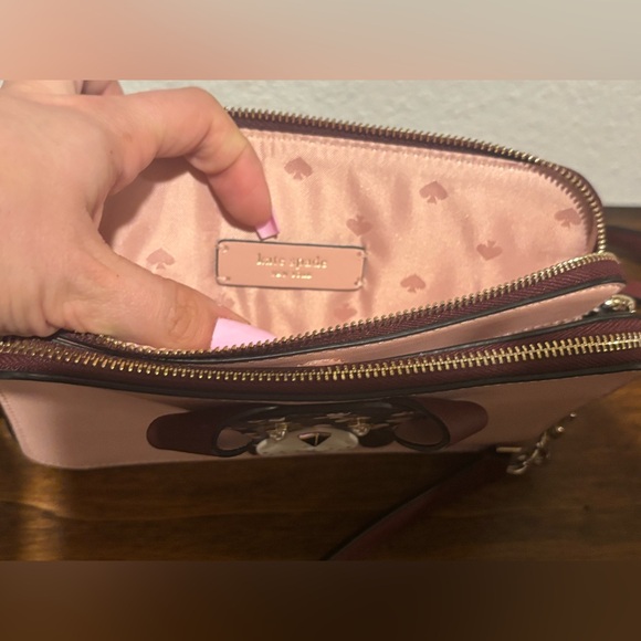 Kate Spade Pink Crossbody with Dog Motif - Picture 11 of 16